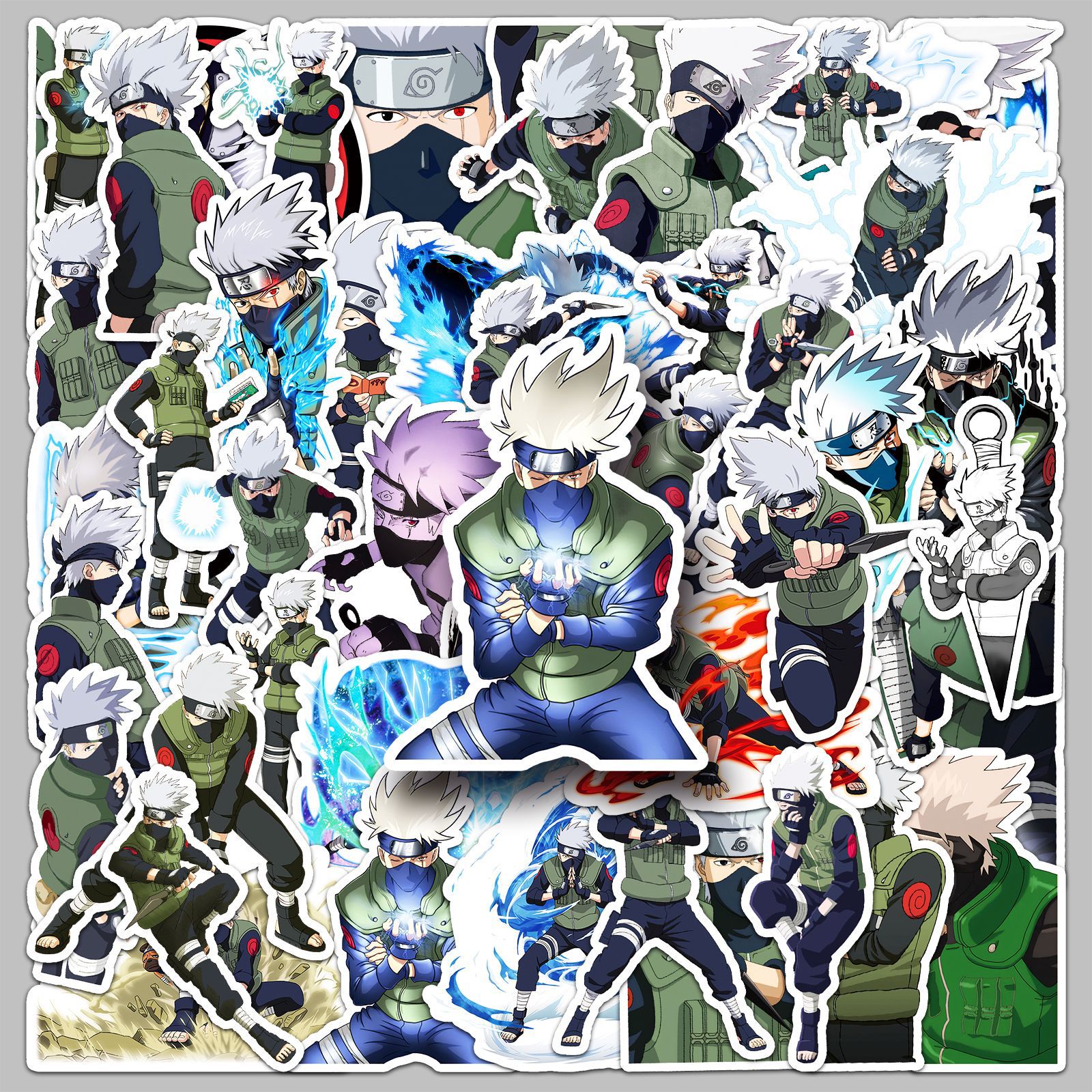 Accessories Laptop - 50pcs Anime Naruto Hatake Kakashi‌ Graffiti