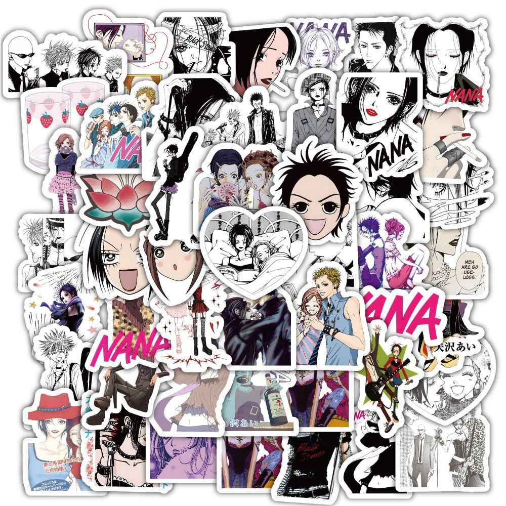 Laptop Accessories Gifts - 60PCS Anime NANA Stickers Cool Graffiti