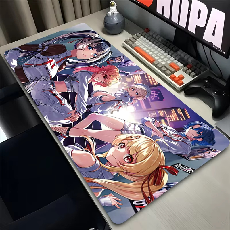 Laptop Accessories For Girls - Large Mouse Pad Anime Girl, Non-Slip