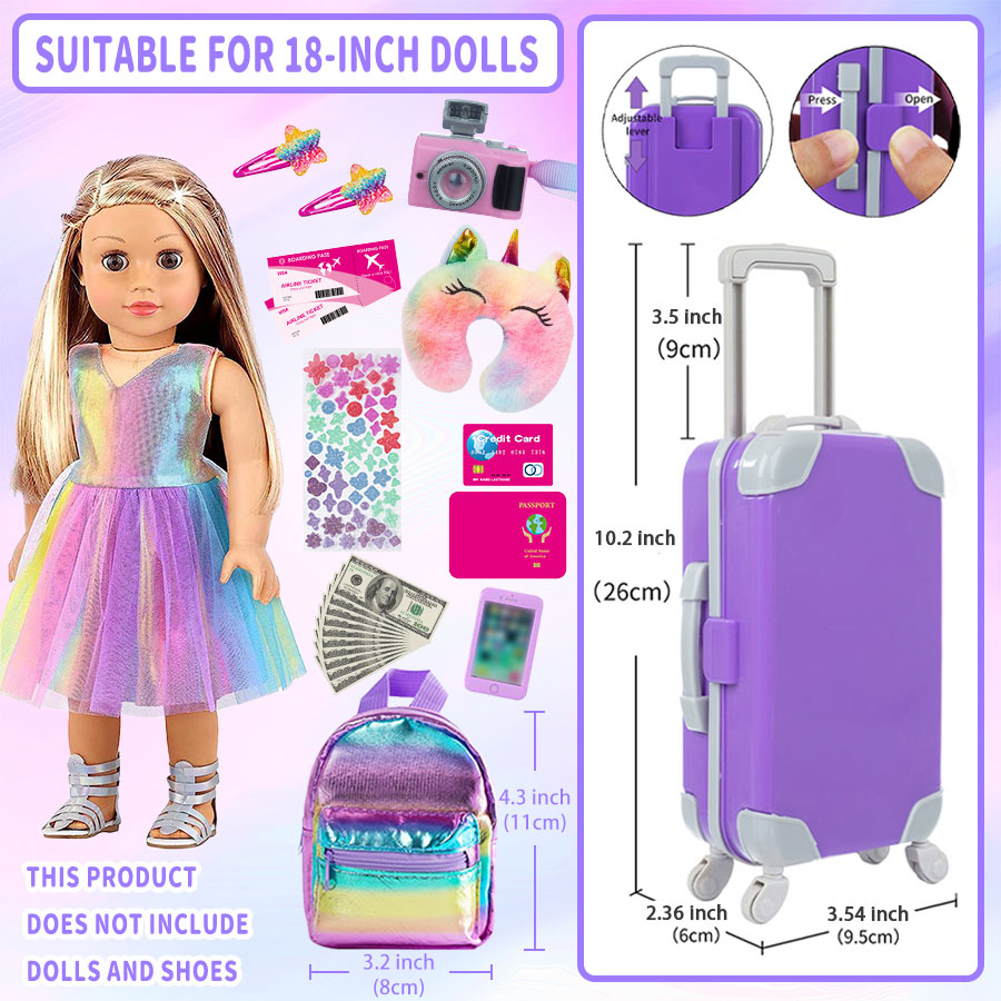 18inch Doll Clothes and Access - Laptop Accessories For Girls reseña y precio