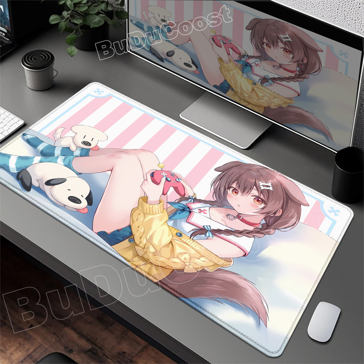 New Kawaii Cute Inugami Korone - Laptop Accessories For Girls reseña y precio