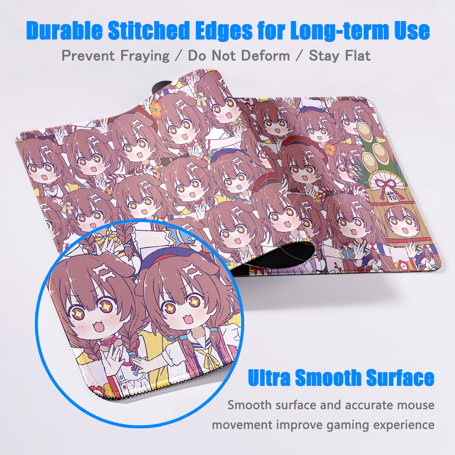 New Kawaii Cute Inugami Korone - Laptop Accessories For Girls reseña y precio