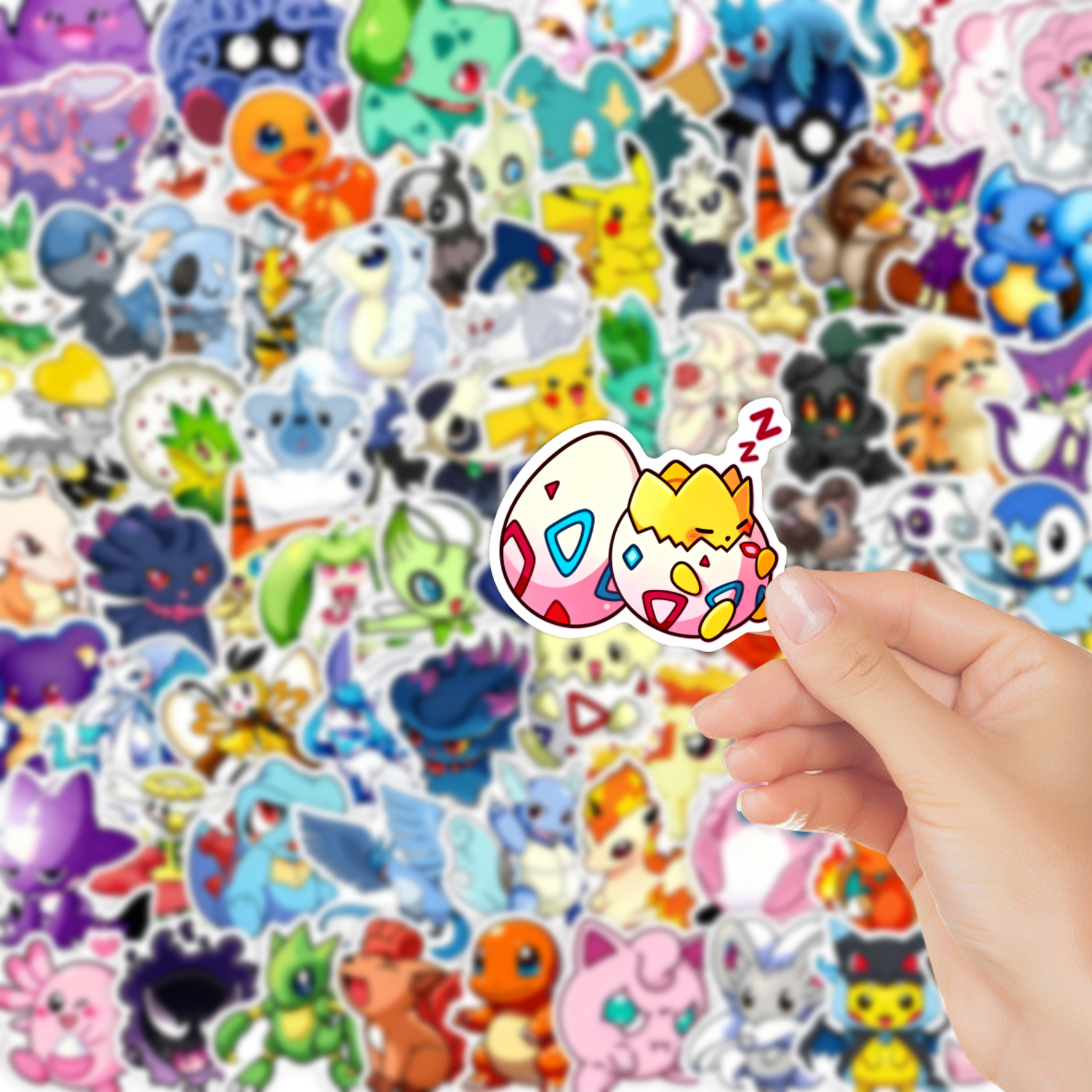 100/200pcs Pokemon Anime Stick - Laptop Accessories Gifts reseña y precio