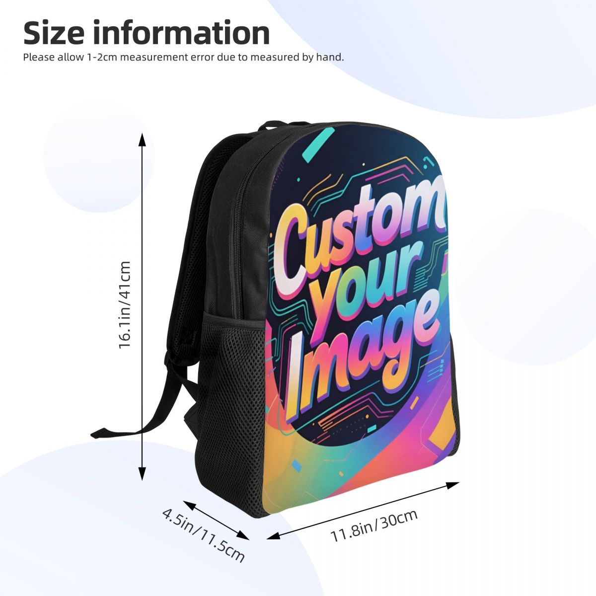Custom Your Image Logo Backpac - Laptop Accessories Images reseña y precio