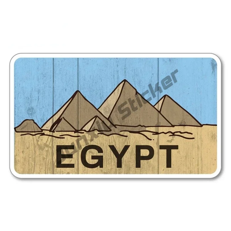 Egypt Flag Decal Sticker Egypt - Laptop Accessories Egypt reseña y precio