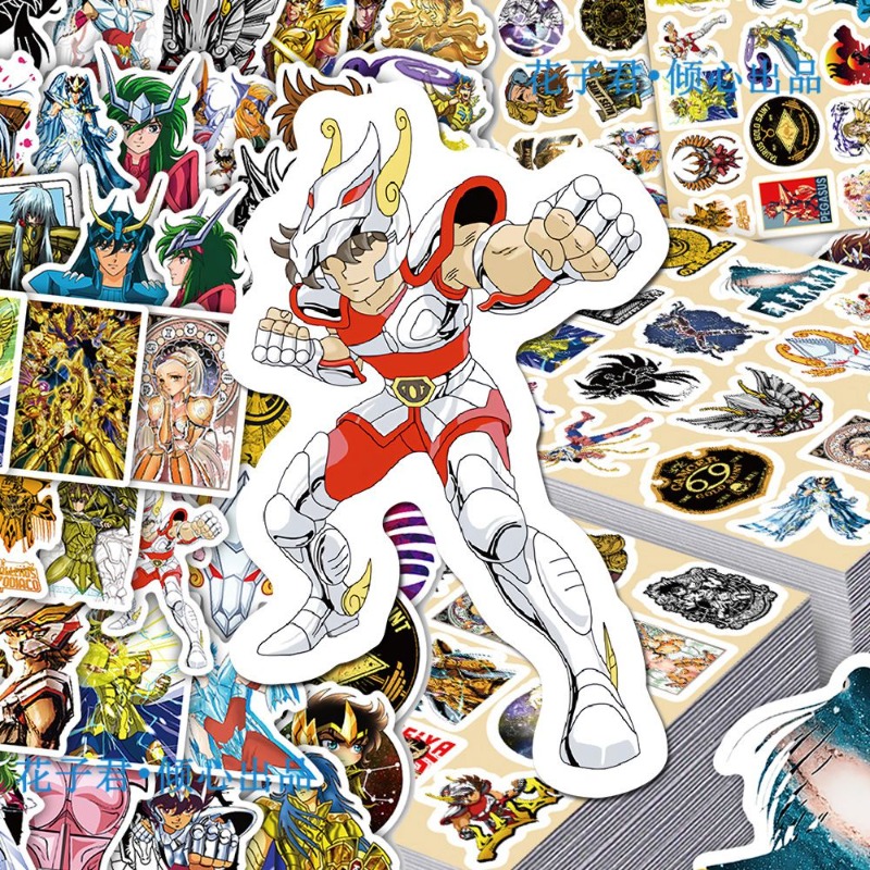 101Pcs Saint Seiya Anime Stick - Accessories Laptop reseña y precio