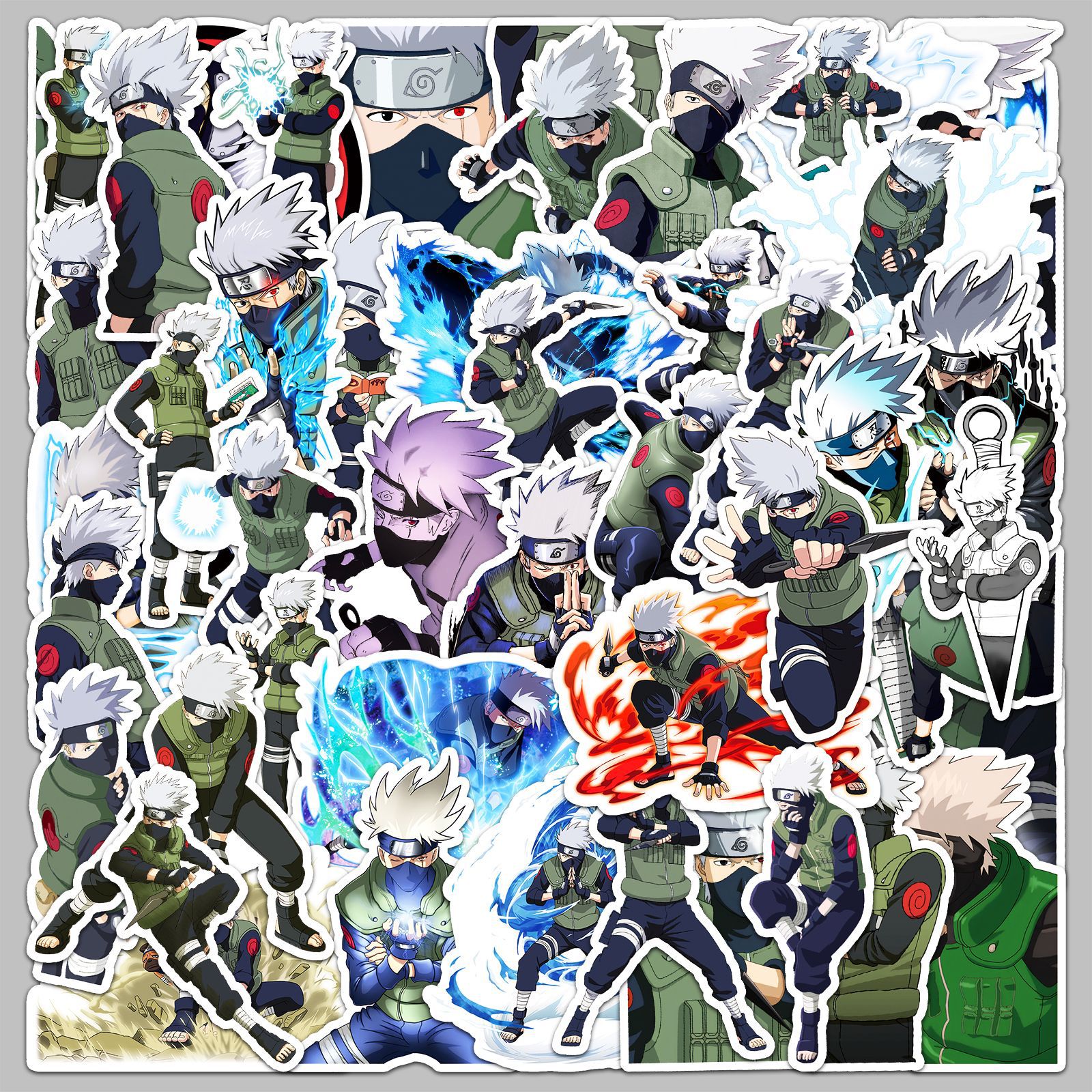 50pcs Anime Naruto Hatake Kaka - Accessories Laptop reseña y precio