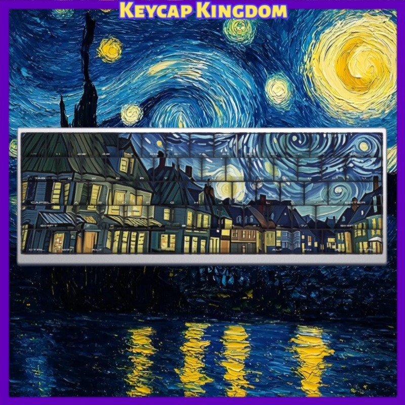 Van Gogh Starry Sky Theme Keyc - Laptop Accessories Gifts reseña y precio