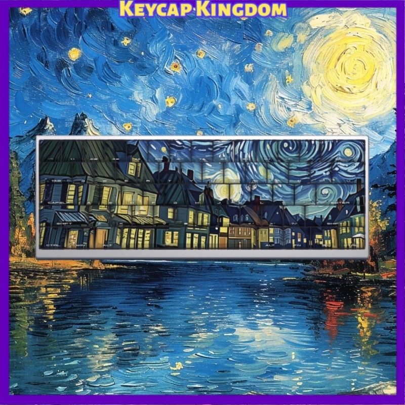 Van Gogh Starry Sky Theme Keyc - Laptop Accessories Gifts reseña y precio