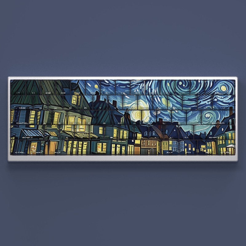 Van Gogh Starry Sky Theme Keyc - Laptop Accessories Gifts reseña y precio
