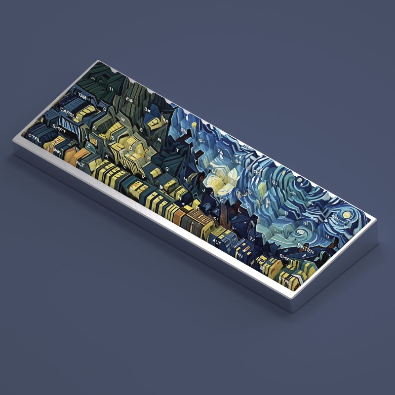 Van Gogh Starry Sky Theme Keyc - Laptop Accessories Gifts reseña y precio