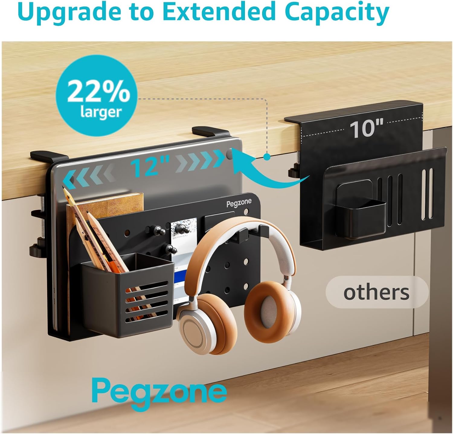 Desk Side Storage Organizer, N - Laptop Accessories Images reseña y precio