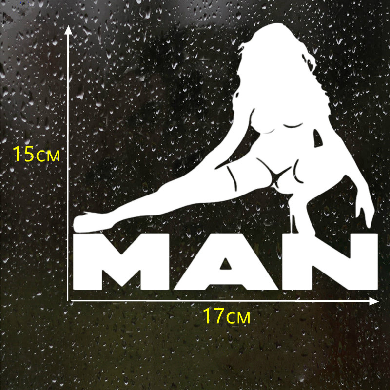 Man Girl Sexy Car Sticker Crea - Laptop Accessories For Girls reseña y precio