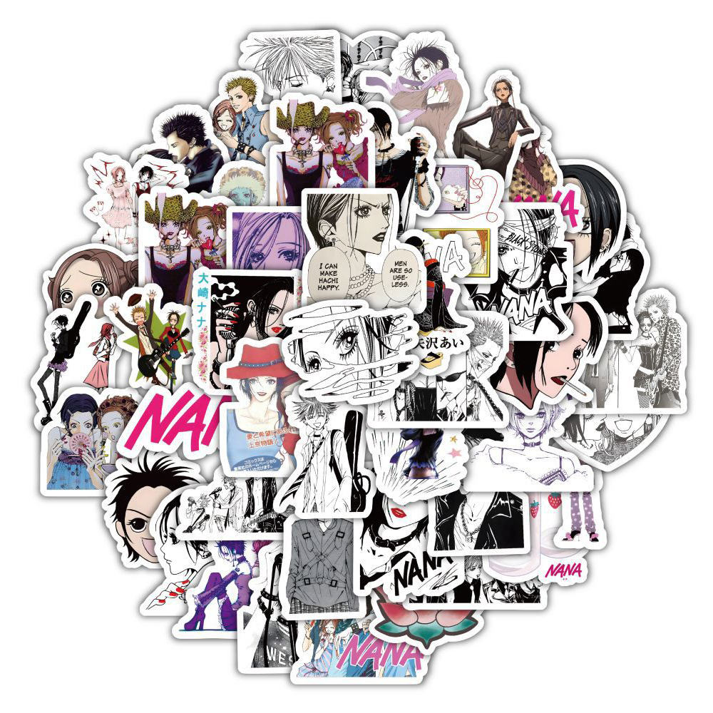 60PCS Anime NANA Stickers Cool - Laptop Accessories Gifts reseña y precio
