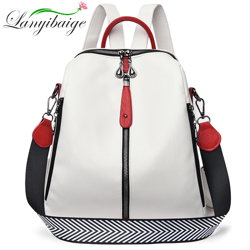 Fashion Backpack Women Soft Le - Laptop Accessories For Girls reseña y precio
