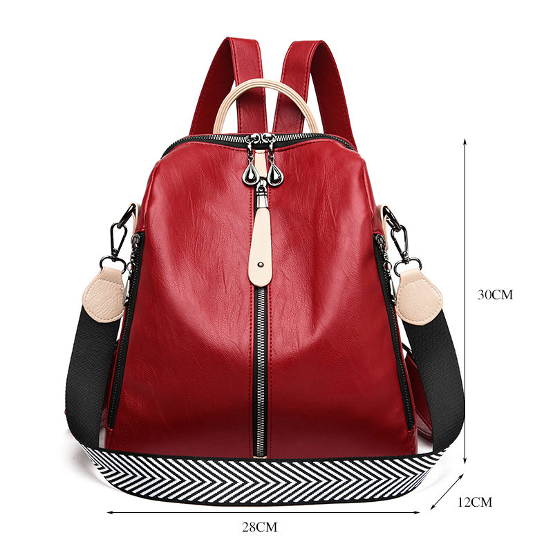 Fashion Backpack Women Soft Le - Laptop Accessories For Girls reseña y precio