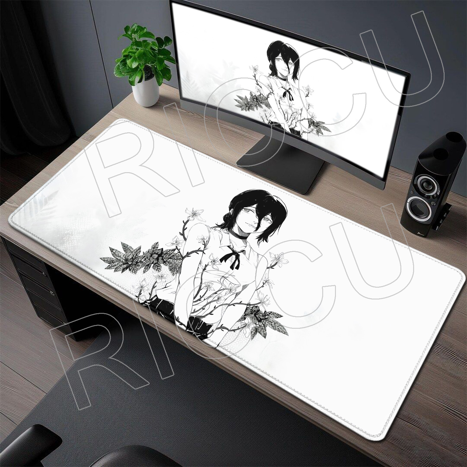 XXL Anime Girl Reze Mouse pad  - Laptop Accessories For Girls reseña y precio