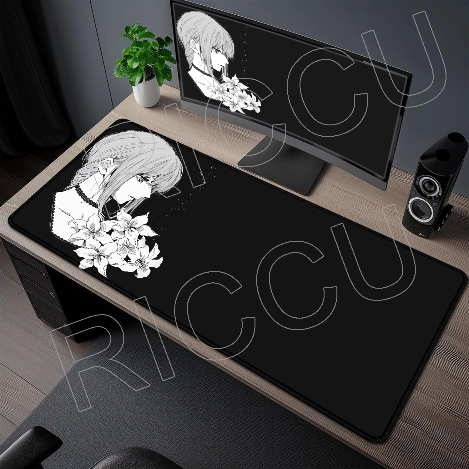 XXL Anime Girl Reze Mouse pad  - Laptop Accessories For Girls reseña y precio