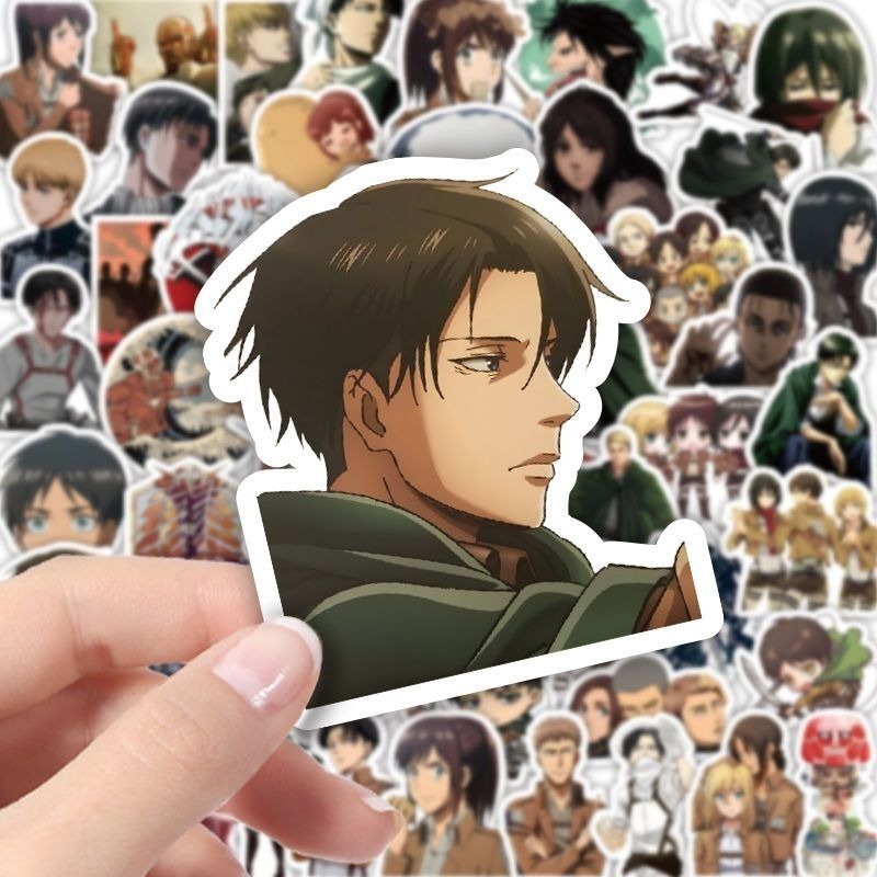 60Pcs Attack on Titan Anime St - Accessories Laptop reseña y precio