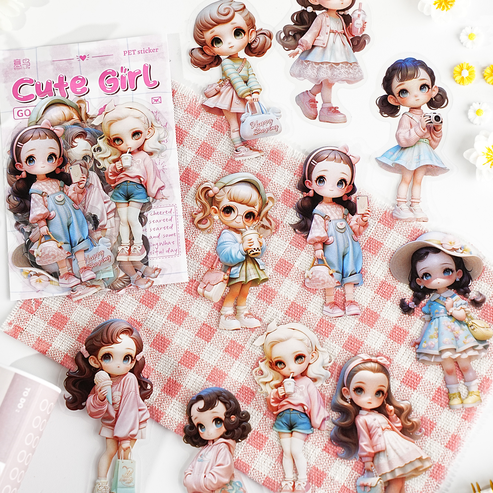 Etori Life 10Pcs Sweet Macaron - Laptop Accessories For Girls reseña y precio