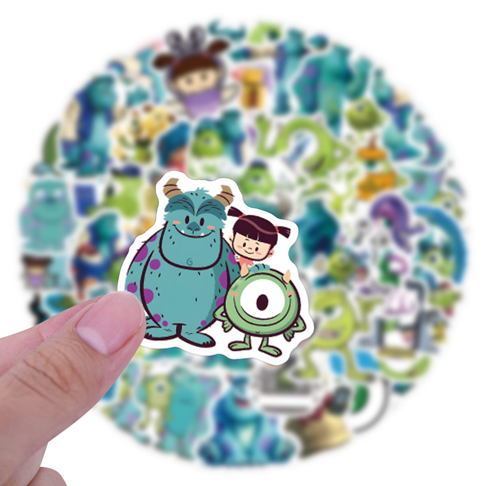 60pcs Disney Funny Anime Monst - Laptop Accessories Gifts reseña y precio