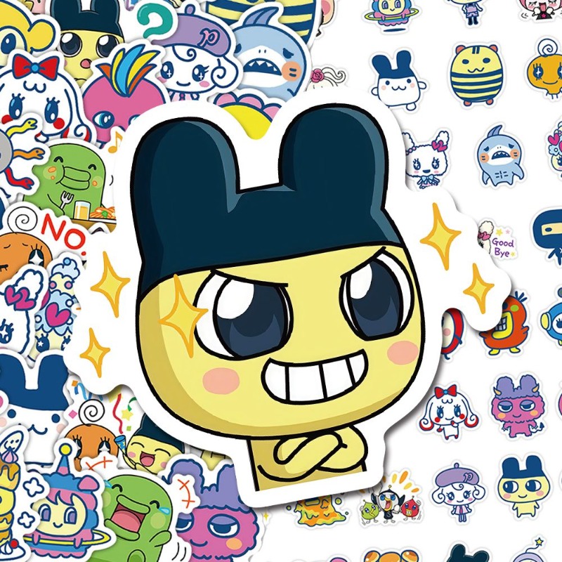 Japanese Tamagotchi Stickers E - Accessories Laptop reseña y precio
