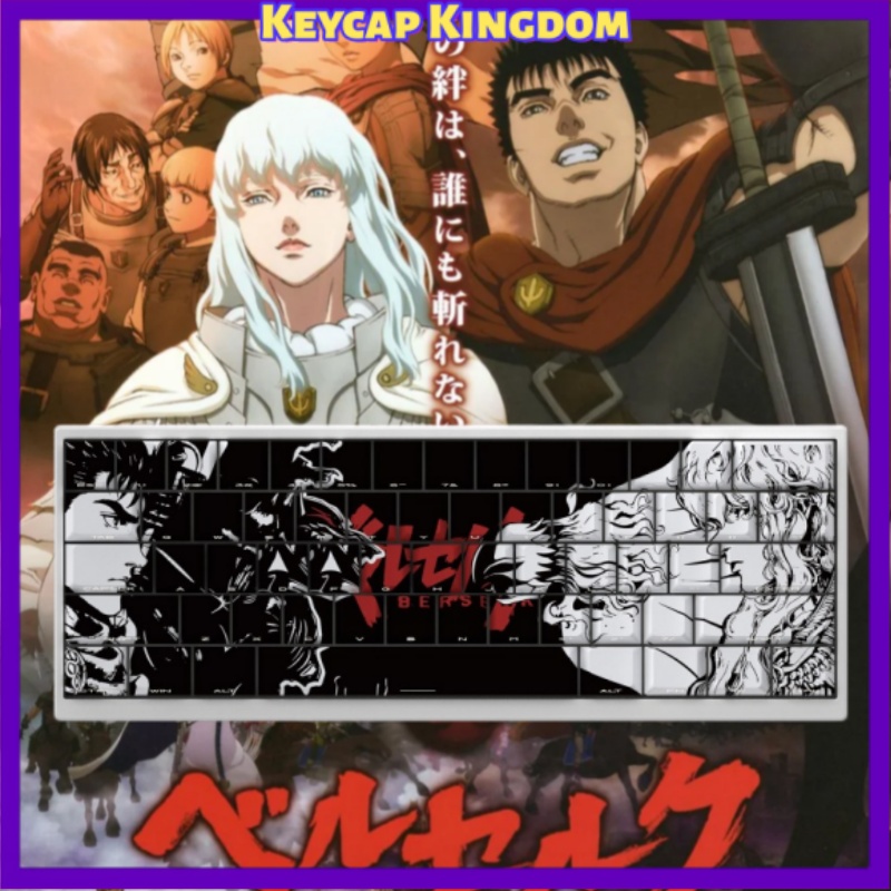 BERSERK Theme Anime Keycap 98  - Laptop Accessories Gifts reseña y precio
