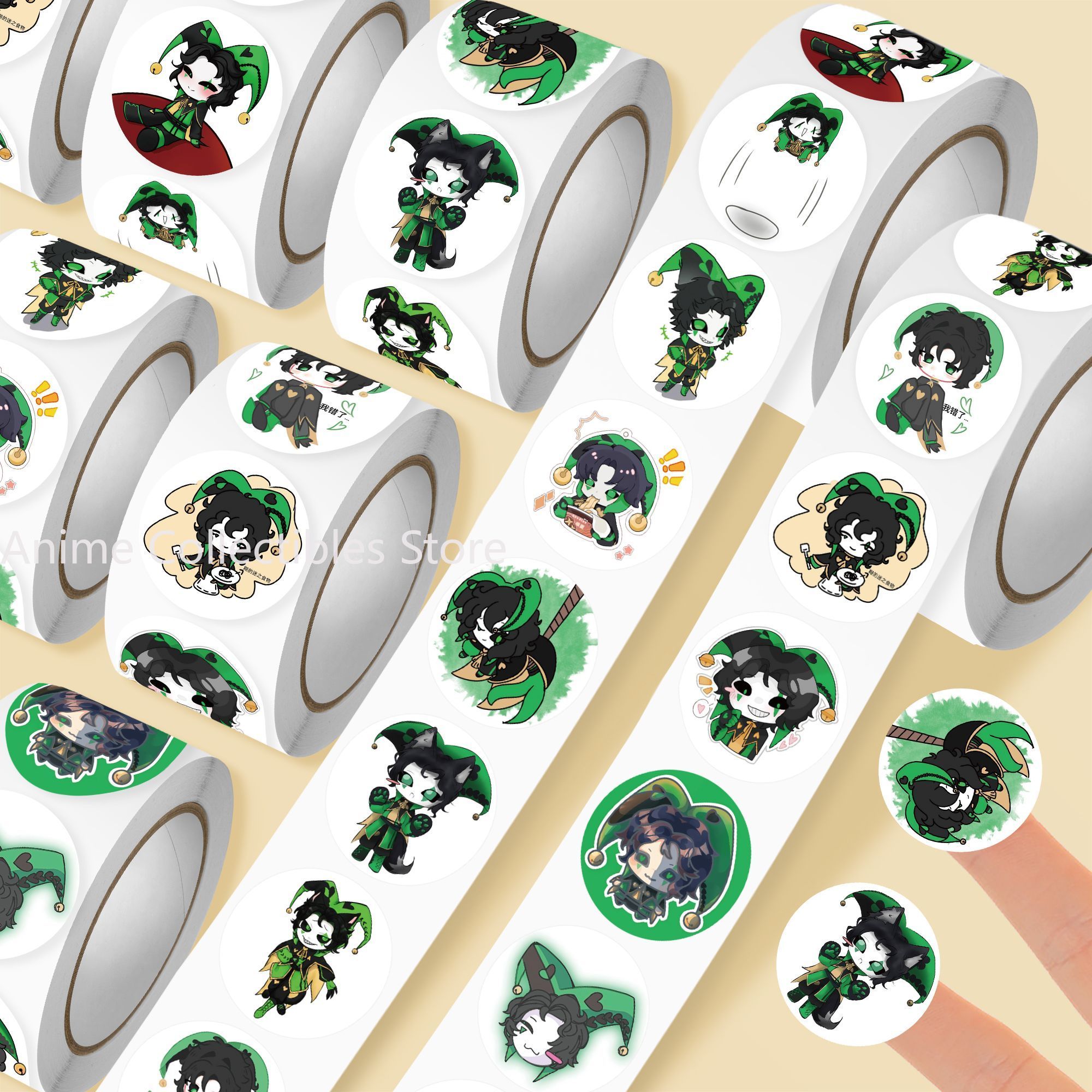 500Pc/Roll Anime The Freak Cir - Laptop Accessories Gifts reseña y precio