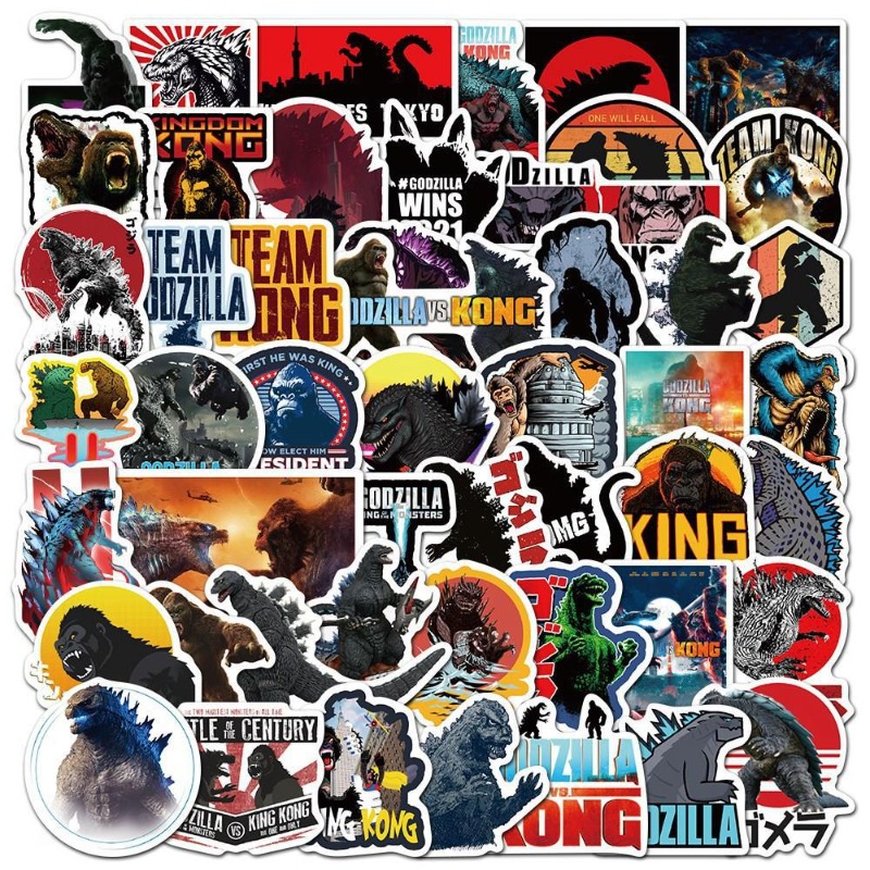 50pcs/set Movies Godzilla Vs.  - Laptop Accessories Gifts reseña y precio