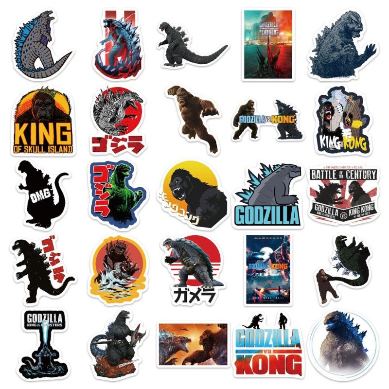 50pcs/set Movies Godzilla Vs.  - Laptop Accessories Gifts reseña y precio
