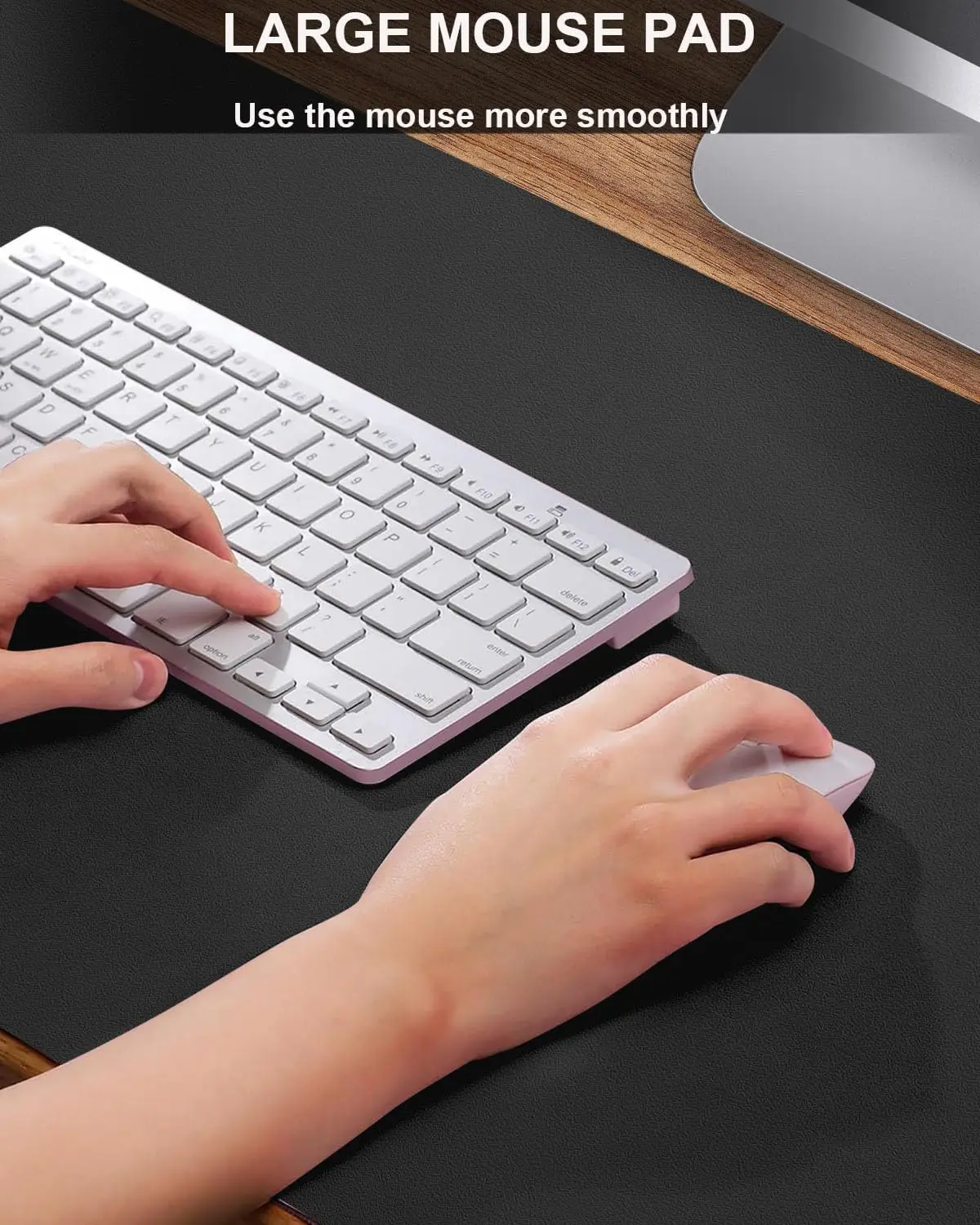 PU Leather Desk Pad Protector  - Laptop Accessories Images reseña y precio
