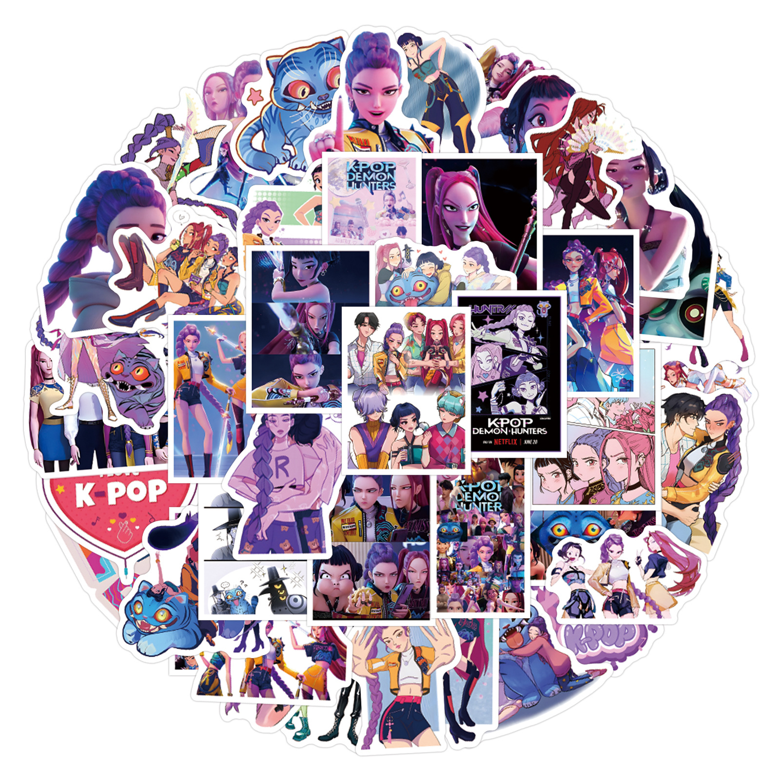 55/110pcs K-Pop Anime cartoon  - Accessories Laptop reseña y precio