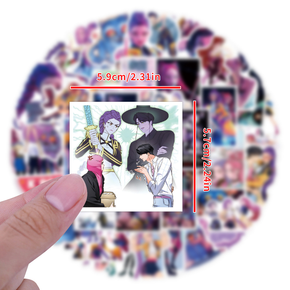 55/110pcs K-Pop Anime cartoon  - Accessories Laptop reseña y precio
